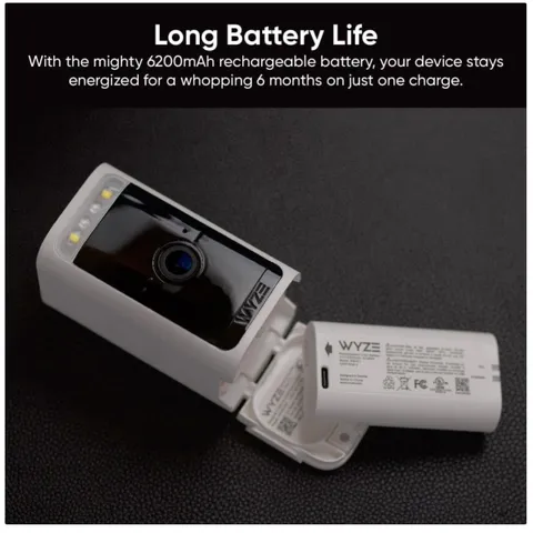 Wyze Battery Pack for Battery Cam Pro and Duo Cam - 6200mAh-