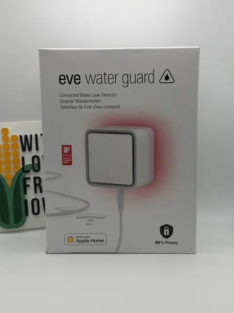 Eve Water Guard - Smart Home Connected Water Leak Detector *SEALED / BRAND NEW*