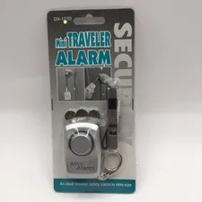 NEW Sealed Mini Travelers Alarm Security Dx-121D