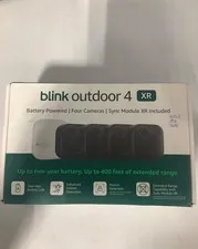 Blink Outdoor 4 XR Four Camera System w/Sync Module XR