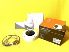 Wisenet Hanwha Techwin XNF-9010RV 12MP Outdoor Network Fisheye Camera
