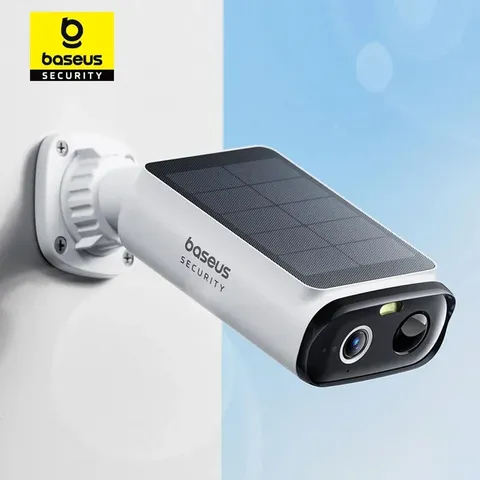 Baseus S1 Lite Solar Security Camera 2K Wireless Outdoor WiFi IP67 135°FOV