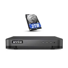 ANNKE 16CH 1080P Lite Hybrid 5-in-1(TVI/AHD/CVI/CVBS/IPC) CCTV DVR, Apricot