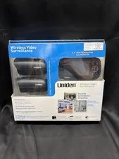 Uniden UDR444 Wireless Security Camera System w/ Monitor Nigh Vision Motion TV