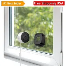Luna 3MP 2K Window Camera, 2.4GHz & 5GHz WiFi6 Indoor Cameras for Home Securi...