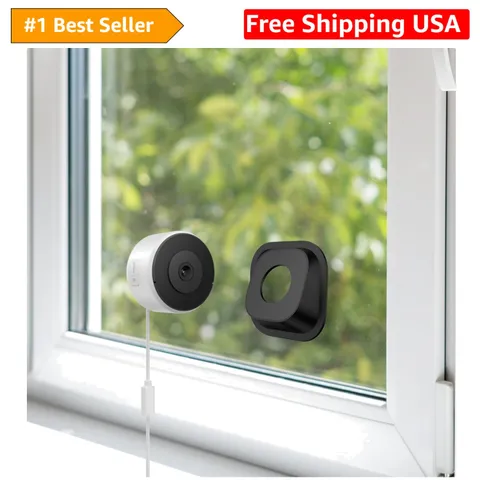 Luna 3MP 2K Window Camera, 2.4GHz & 5GHz WiFi6 Indoor Cameras for Home Securi...