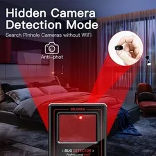 Hidden Camera Detector, Anti Spy Bug GPS Tracker Finder for Travel  | Portable