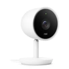 Nest Cam IQ  Indoor Security Smart 1080P HD Camera  White