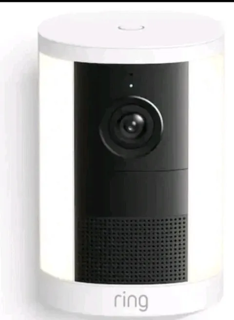 ✅️Ring Spotlight Cam 2nd Gen Battery Outdoor Security Camera (White)