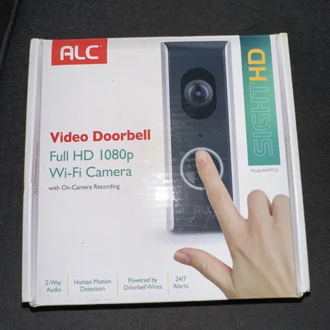 ALC AWF71D 1080P HD Video Camera Doorbell Remote Monitoring WiFi 2-way Audio