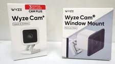 Wyze Cam V3 Security Camera Color Day Night & Wyze Cam Window Mount