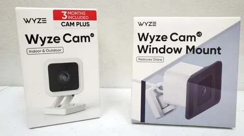 Wyze Cam V3 Security Camera Color Day Night & Wyze Cam Window Mount
