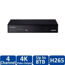 Geovision GV-SNVR0411 4-Channel 4K Network Video Recorder 4 PoE Ports (Unbox)