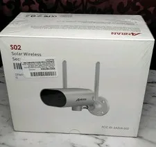 180°Pan Wireless Solar Powered Security Outdoor Camera 1080P Anran S02 BRAND NEW
