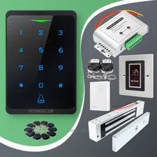 HOMSECUR IP66 APP WIFI RFID Access Control Set Waterproof 280KG Magnetic Lock