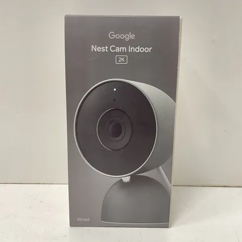 Google Nest Cam Indoor (3rd Gen, 2025) Wired Security Camera, 2K Video