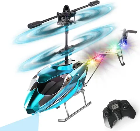 VATOS RC Helicopter for Boys, 2.4G Remote Control Helicopter with LED Light...
