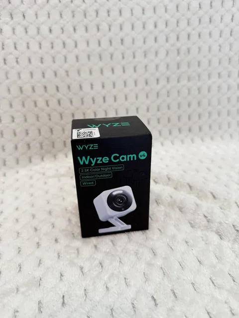 Wyze Cam v4 - 2.5K QHD Indoor/Outdoor WiFi Smart Security Camera