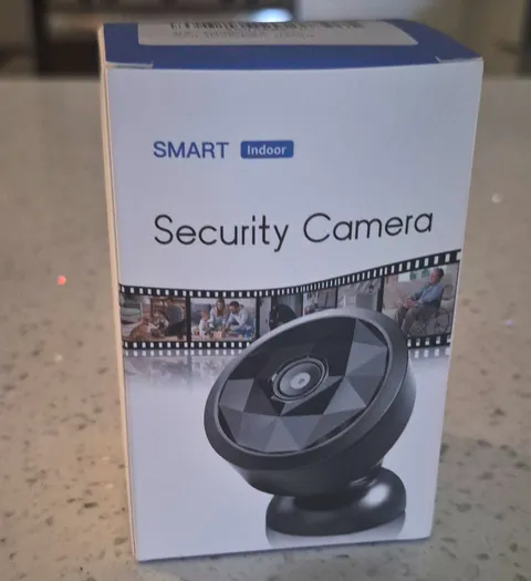 Smart Indoor IP Camera 1080p Wi-Fi Built-In Battery Night Vision Motion Detect