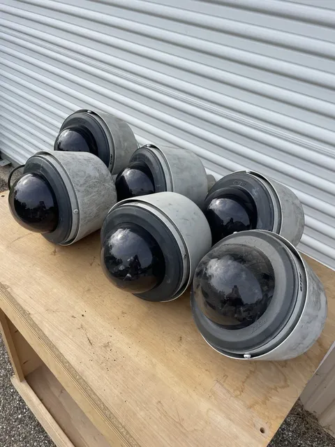 PELCO Camera-Lot Of 6 For Parts or Repair Sold as is!