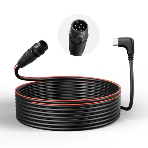 33Feet Rear Cable with IP67 Waterproof Connector (6-Pin) for G900 and Tripro ...