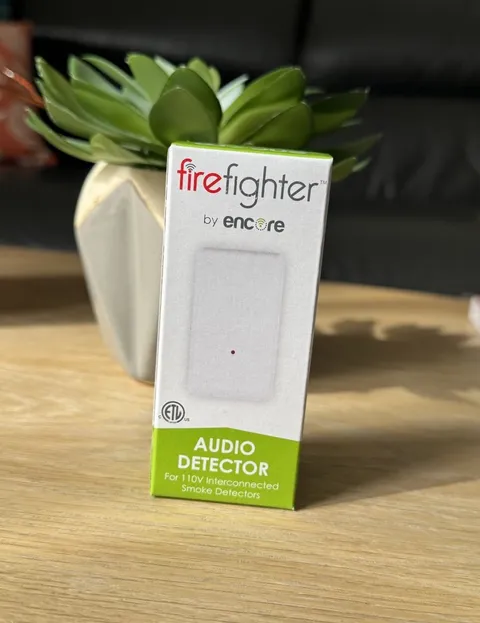 Encore Firefighter EC-FF345 Audio Detector Smoke Detector Vivint Compatible