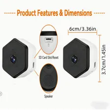 JUFLSKY 2K WindowCamera 2.0 WiFi Smart Home Security Indoor Outdoor Night Vision