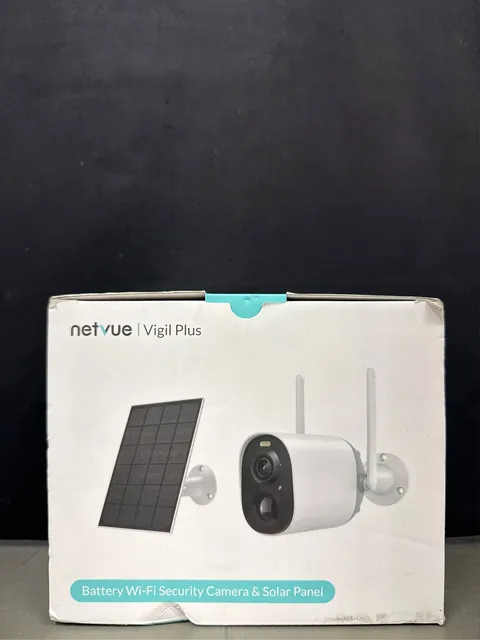 NETVUE Wireless Security Camera with Solar Panel, Outdoor Camera Battery Powered