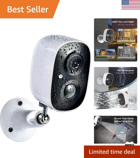 2-Minute Setup! VicoHome Wireless 2K Camera - Solar Powered, Night Vision Ready