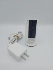 Ring Indoor Cam 5F72E9 White Home Security Camera w/ USB Power Cable