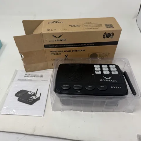 Hosmart HY777 7-Channel Wireless Intercom System