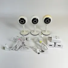 Mercury MI-CW007-199W Indoor Wi-Fi IP/Network Surveillance Camera Lot of 3