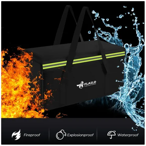 Large Fireproof Lipo Bag for 200Ah Lithium Battery