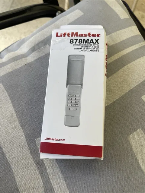 LiftMaster 878MAX Garage Door Keypad Wireless and Keyless Entry System