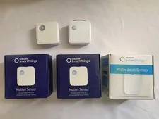 Samsung SmartThings 4x Motion Sensor 1x Water Leak Bundle