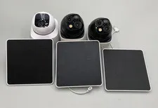 Eufy Solocam Multi-Cam Solar Smart Security Kit Custom 3-Pack White/Black Good