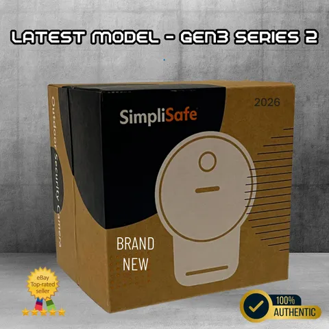 SimpliSafe Outdoor Wireless Security Camera Series 2 1080p Active Guard CM021.
