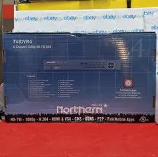 ✅⭐ Northern NTH-TVIDVR42T TVIDVR4 Digital Video R 4-Channel 1080p HD-TVI DVR 2TB