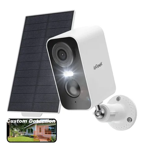 ieGeek Wireless Outdoor Battery Security Camera 2K 3MP Home WiFi CCTV System