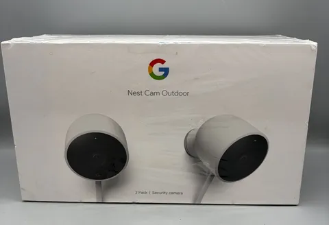 Google Nest NC2400ES Outdoor Security Cameras - 2 Pack - Sealed
