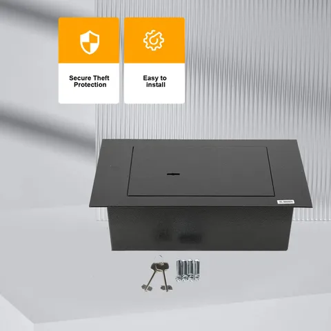 Underground Hidden Safe Steel Plate for Cash Jewelry Valuables Security Box