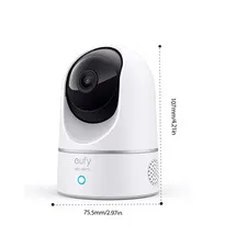 eufy 2K Security Indoor Camera Wi-Fi Webcam Motion Tracking 2-Way Audio