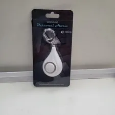 Safesound Personal Emergency Alarm Keychain White 125DB Siren