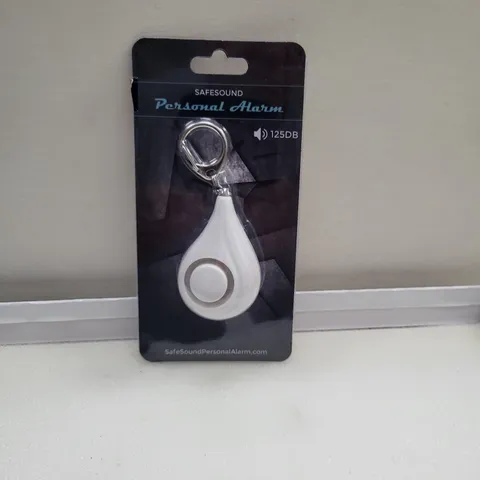 Safesound Personal Emergency Alarm Keychain White 125DB Siren