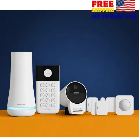 SimpliSafe The Lighthouse Wireless Home Security System Kit Outdoor Camera