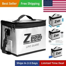Fireproof Explosionproof Large Capacity Battery Storage Guard Pouch for Lipo ...