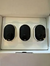 Arlo VMC4350P-100NAS White Wireless Security Camera - 3 Camera Bundle