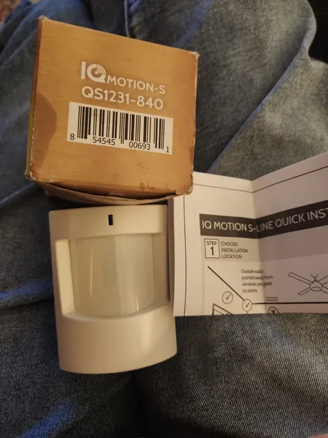 Qolsys IQ Motion S QS1231-840 Motion Sensor