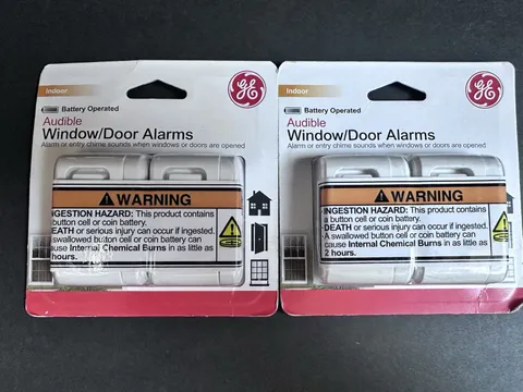2X GE - 2 Indoor Window Door Alarm Sensor Model # 36019 NEW *Look At Photo*