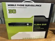16 Ch H.264 DVR Security System Bundle Lot w/ 2TB Toshiba HDD & 6 Cameras BNC